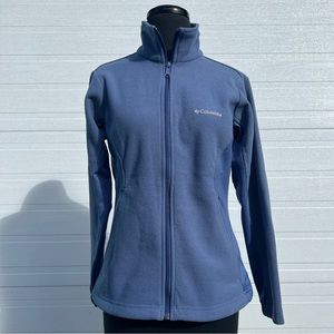 Columbia HotDots Full Zip Jacket in Blue, XS